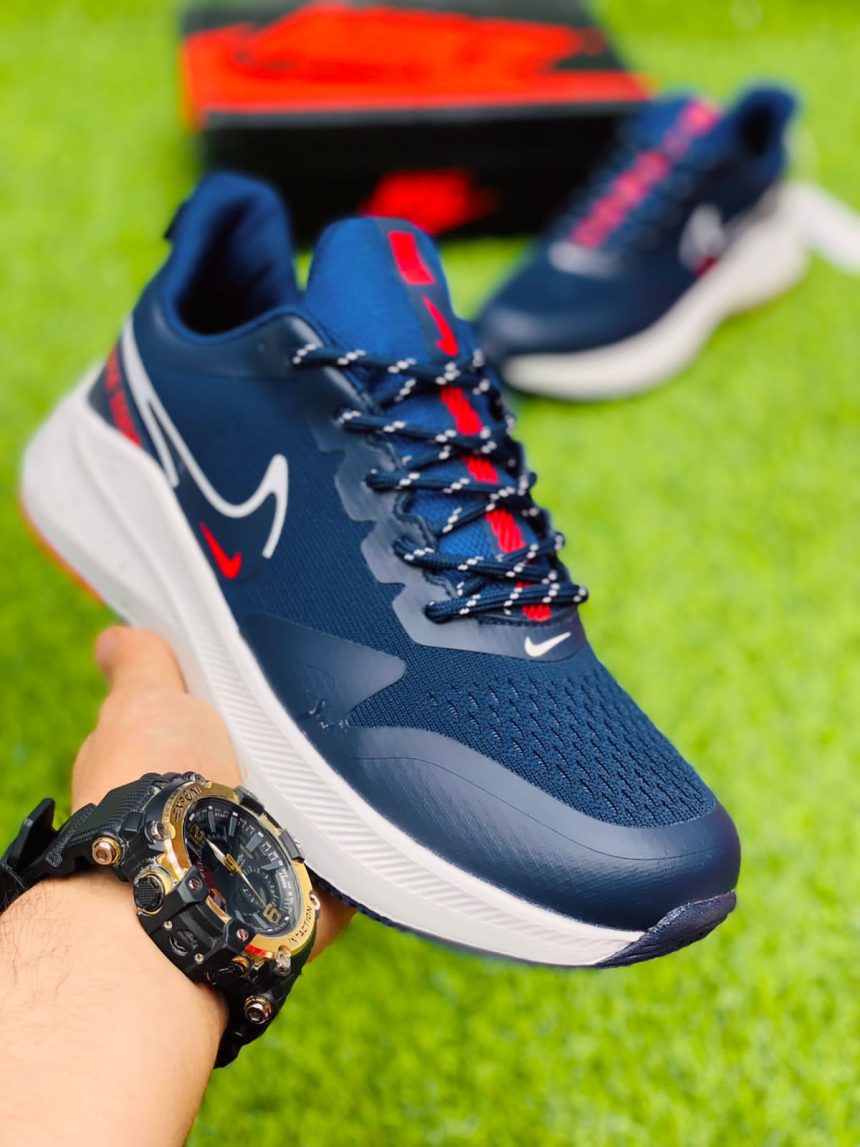 mens nike zoom blue